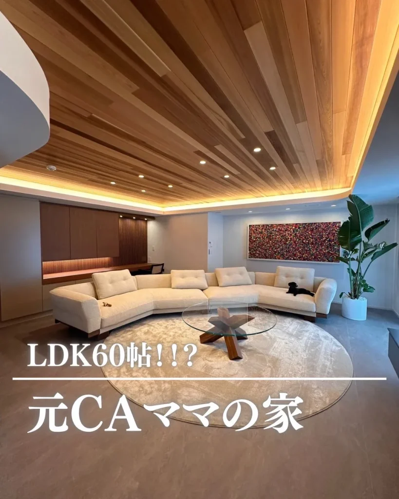 LDK60帖!?元CAママの家