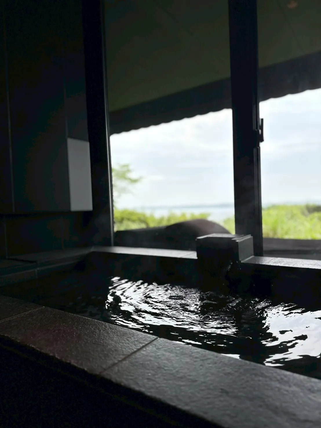 客室温泉